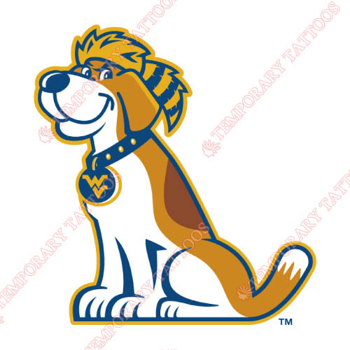 West Virginia Mountaineers Customize Temporary Tattoos Stickers NO.6938